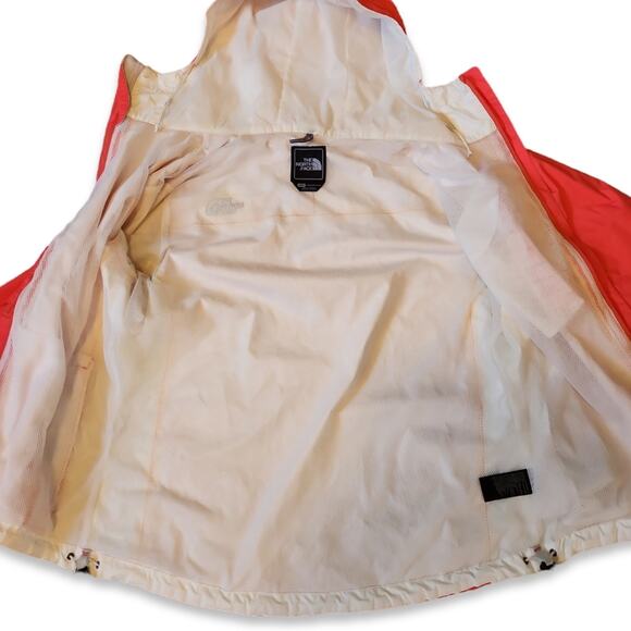 North Face Hyvent Pink and White Women's Windbreaker Jacket Size Medium - Picture 6 of 9